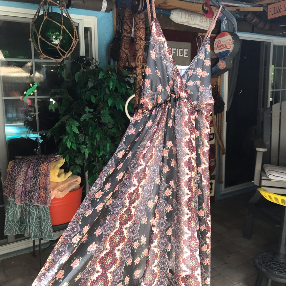 Floral sun dress